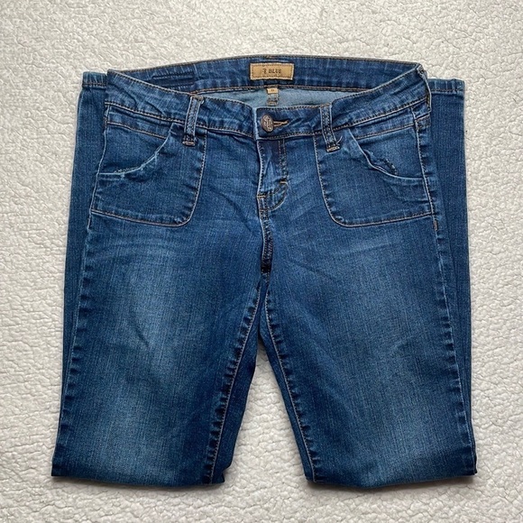 STS Blue Denim Jeans stretch Comfy Size 5 - Picture 3 of 9